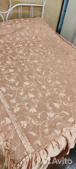 Покрывало из искусственного шелка 160 200