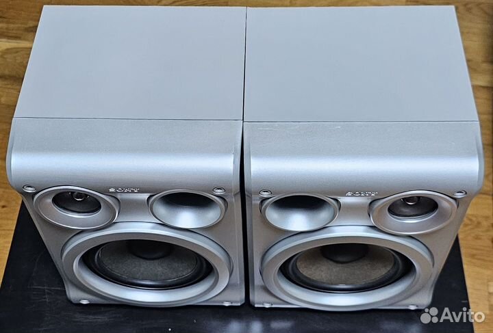 Акустические колонки sony, aiwa
