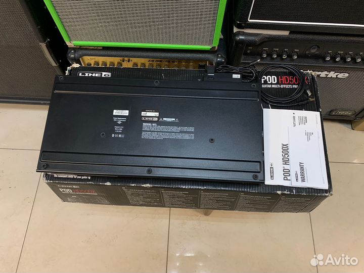 Гитарный процессор Line 6 Pod HD 500X