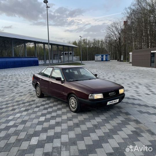 Audi 80 2.0 МТ, 1990, 400 000 км