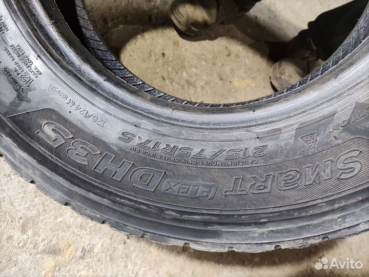 Грузовая шина бу 215 75 R17.5 Hankook