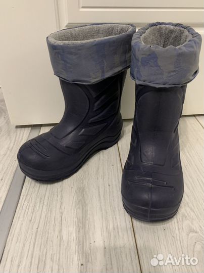 Резиновые сапоги утепленные 30 размер Котофей