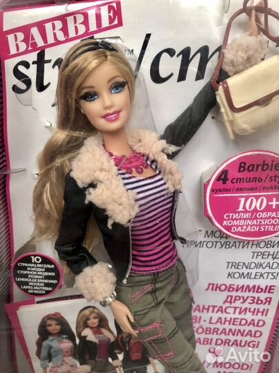 Редкая Кукла Barbie Style Fashion. 2014