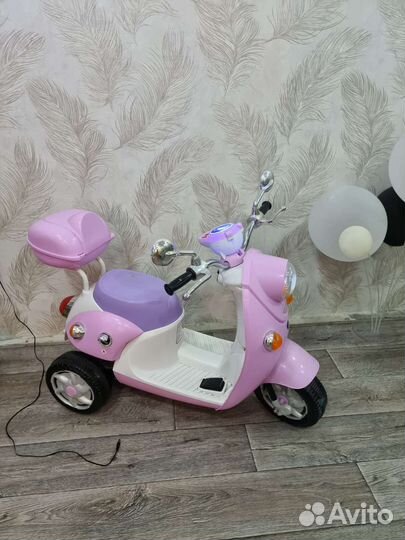 Детский мотоцикл на аккумуляторе бу