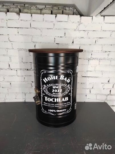 Подарок мужчине лофт мебель из бочек