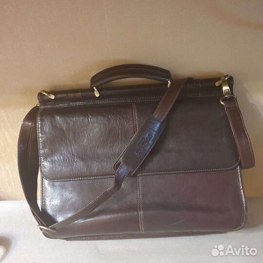 Сумка мужская натуральная кожа Dr. Koffer