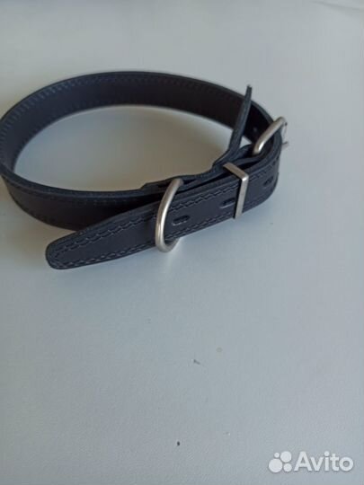 Кожаный ошейник для собак