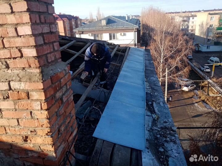 Ремонт мягкой кровли
