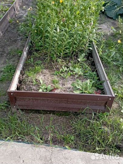 Грядки металлические