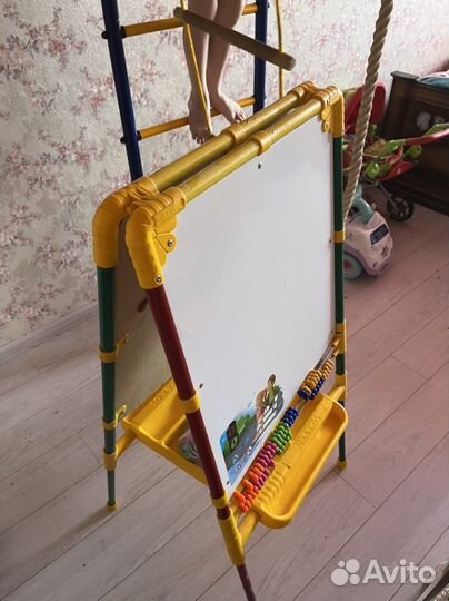 Магнитная доска с буквами