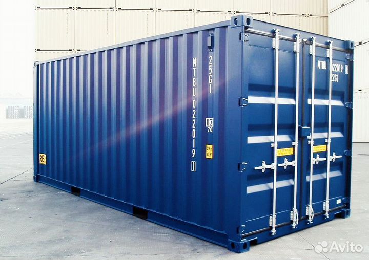 Морские и сухопутные контейнеры 20 футов, 20 Double door container