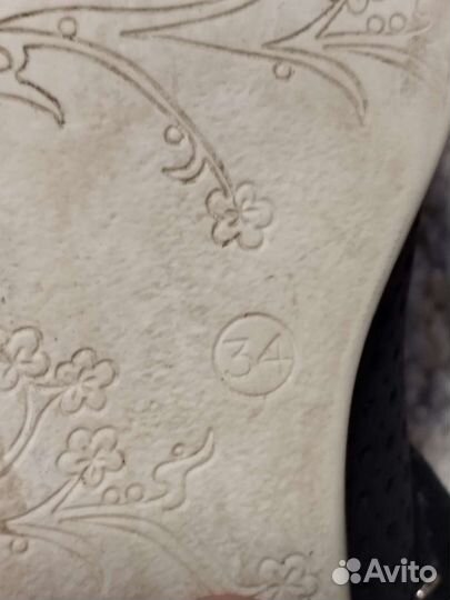 Туфли для девочки 34