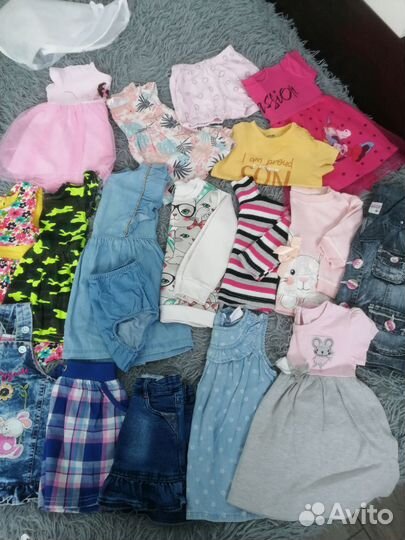 Детские вещи пакетом для девочек