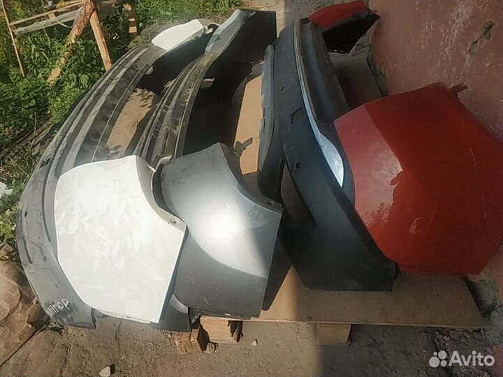 Задний бампер renault kaptur