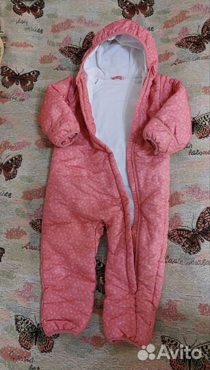 Комбинезон на флисе 74-80