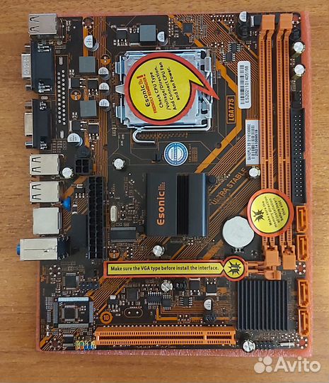 Материнская плата esonic 775