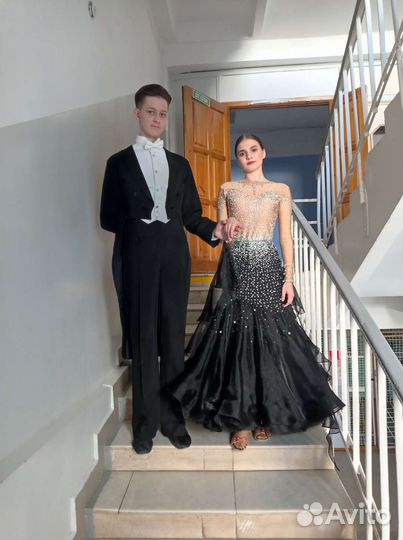 Платье для бальных танцев стандарт ю2