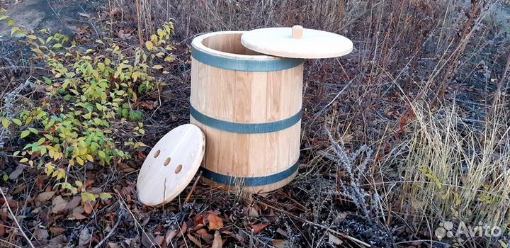 Кадка дубовая 30 литров
