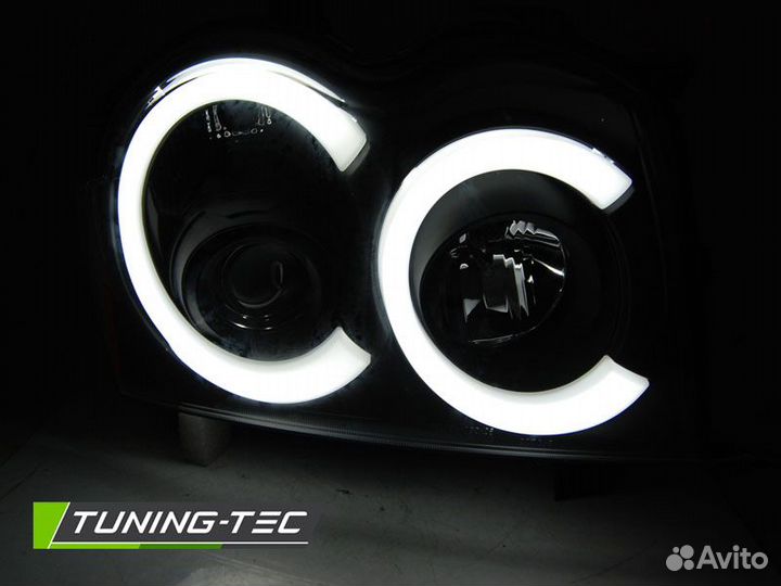 Jeep grand cherokee 05-08 Фары tube light черные