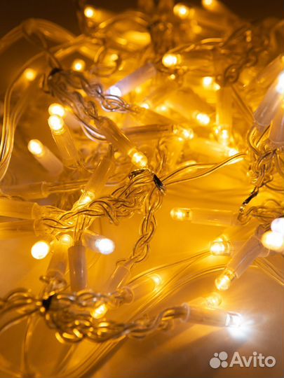 Гирлянда уличная Бахрома 20 метров фирма SDA