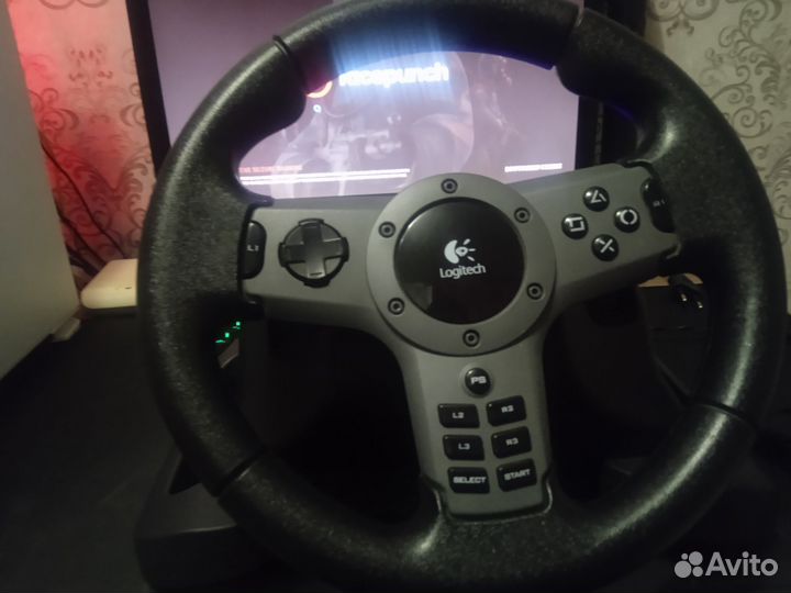 Руль logitech для pc и ps 3