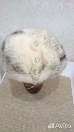 Берет норковый