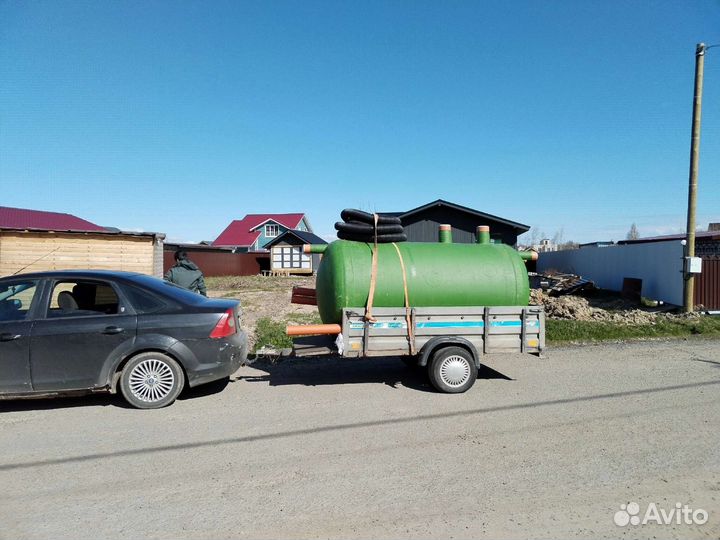 Септик био 1.5 куба для дачи