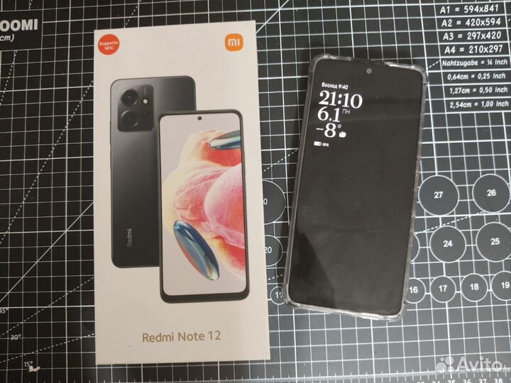 Xiaomi Redmi Note 12, 4/128 ГБ
