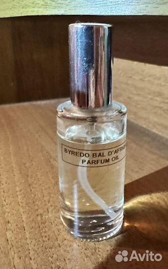 Byredo bal d afrique parfum oil