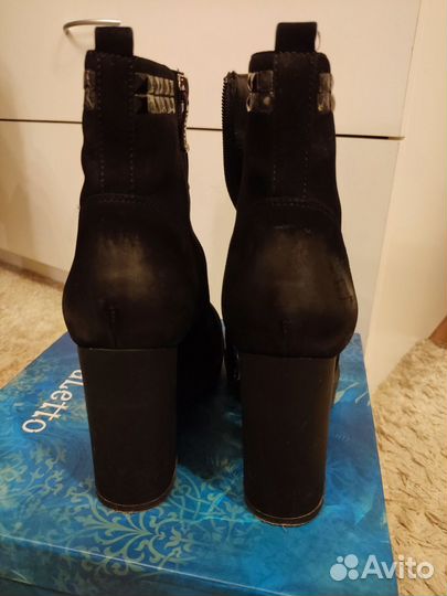 Ботильоны женские 40 натуральный нубук