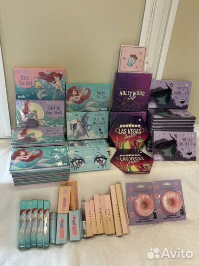 Палетки с тенями Soda Лэтуаль Unicorns