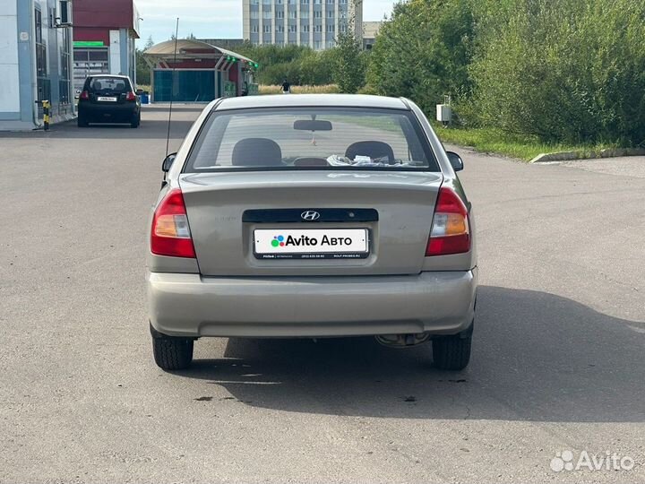 Hyundai Accent 1.5 AT, 2008, 178 900 км