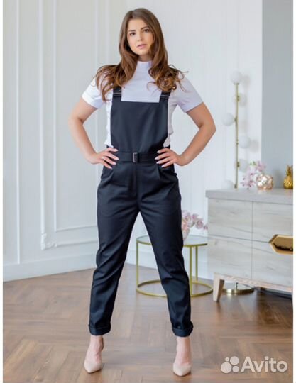 Медицинская одежда черная М