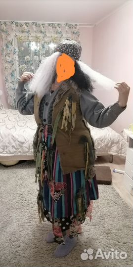 Костюм бабы яги взрослый