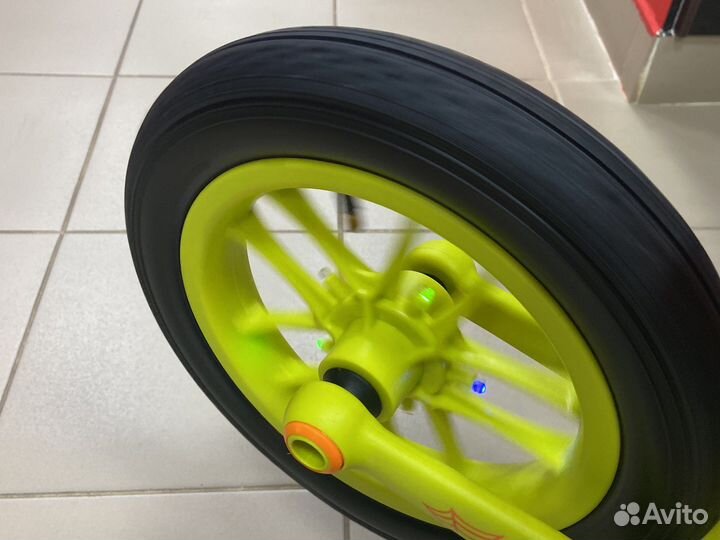 Беговел Spider велобег детский зеленый