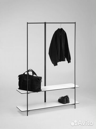 Рейл для одежды лофт