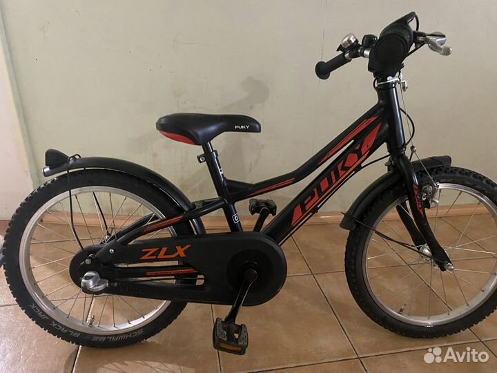 Велосипед Puky ZLX 18-3 Alu 4400 black чёрный