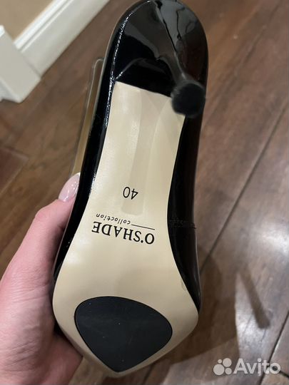 Туфли женские 40 размер лакированные