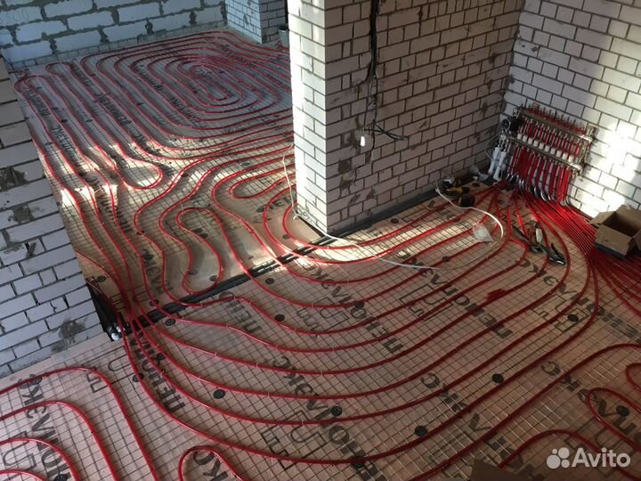 Отопление, теплый пол, водопровод, канализация