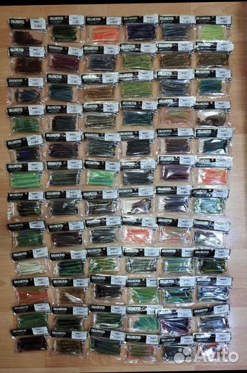 Силиконовые приманки keitech diamond