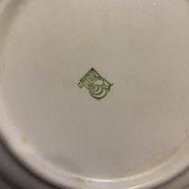 Редкая Тарелка дама И кавалер аристократы