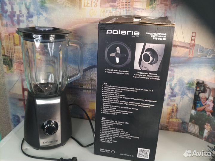 Настольный блендер Polaris 0511G