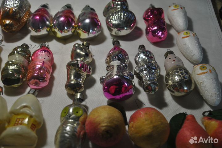 Елочные игрушки СССР