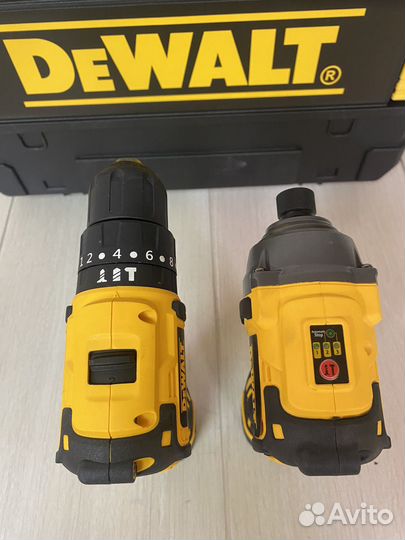 Набор 2в1 Dewalt: Шуруповерт+импакт