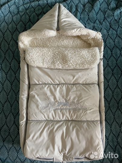 Зимний конверт в коляску