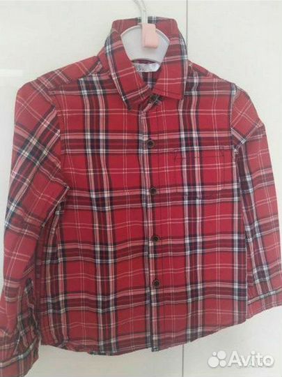Рубашки на мальчика 110 новые