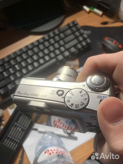 Компактный фотоаппарат canon powershot a560