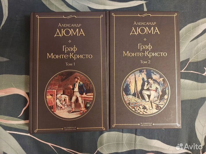 Александр Дюма Граф Монте Кристо 2 тома