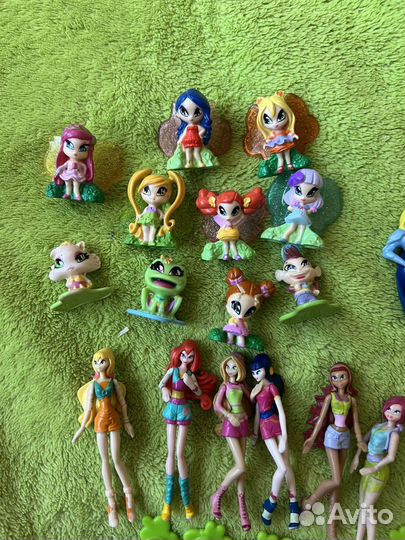 Фигурки из kinder сюрприза Винкс/ Winx