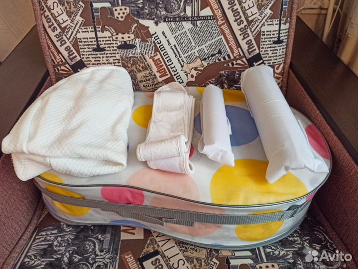 Кокон для новорожденных зевушка